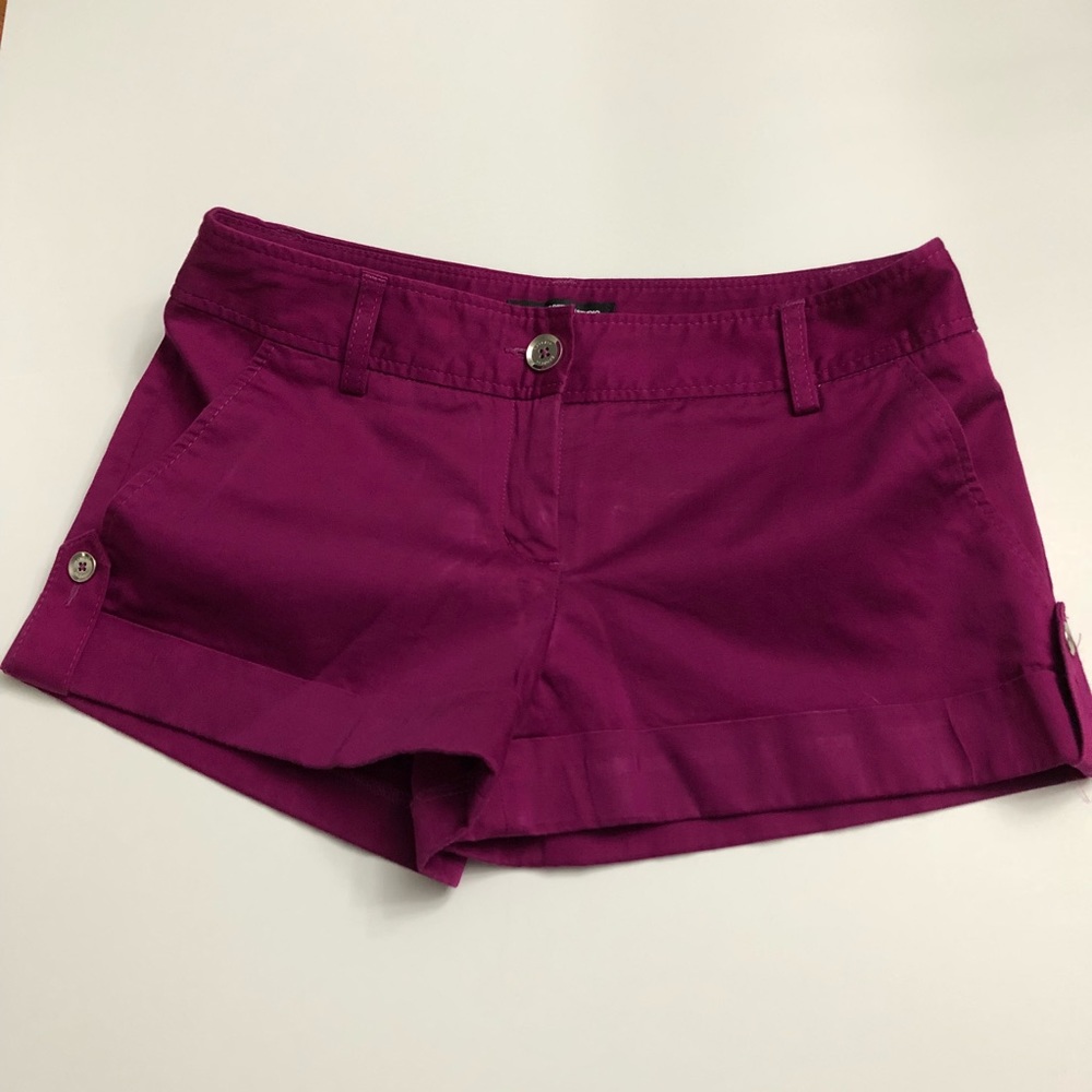 Express Design Studio cuffed shorts